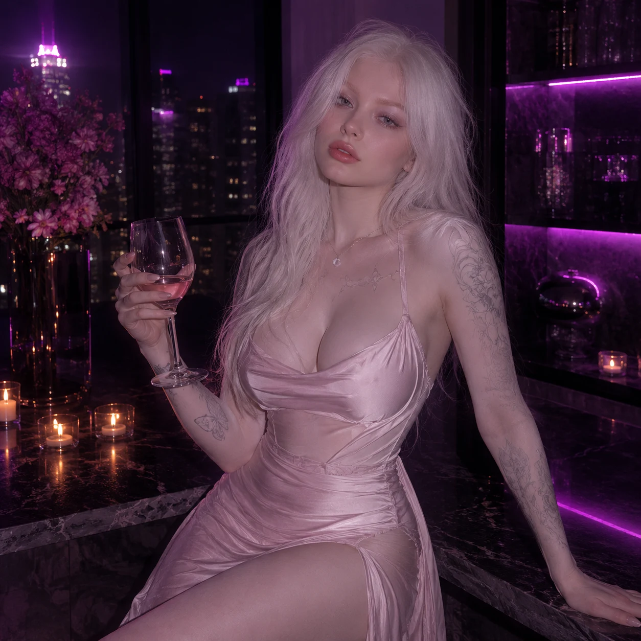 Photoreal image generated by the Flirt AI image generator